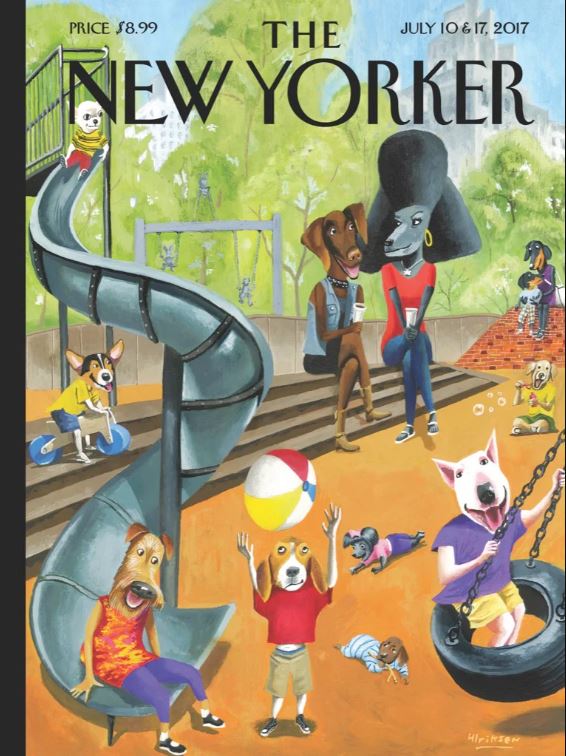 New Yorker Puzzle 1000 Piece Off The Leash by Homeportonline