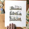Lizzy Gass Giclee Shelves Prints (8x10)