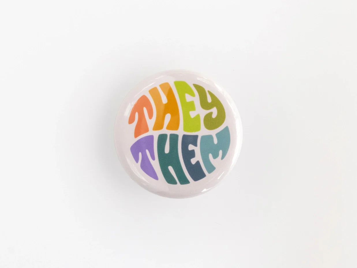 Retro Pronoun Buttons