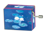 Music Box - Spring - Monet Water Lilies by Homeportonline