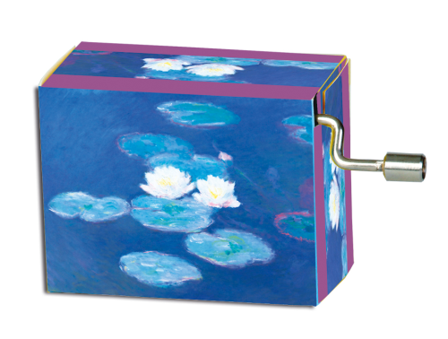 Music Box - Spring - Monet Water Lilies by Homeportonline