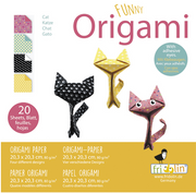 Funny Origami 20cm x 20cm Cats by Homeportonline