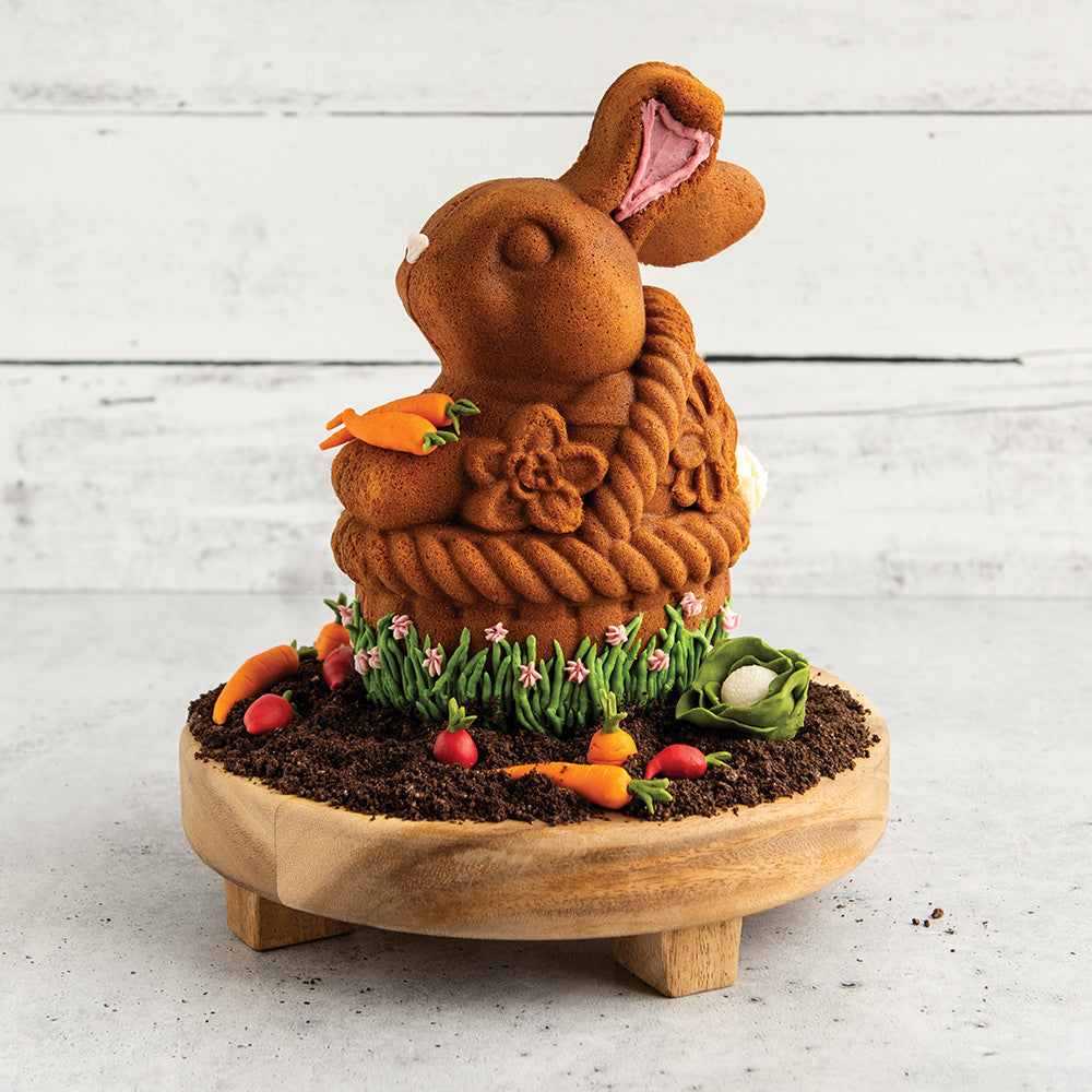 Bunny in a Basket Cake Pan by Kiss the Cook