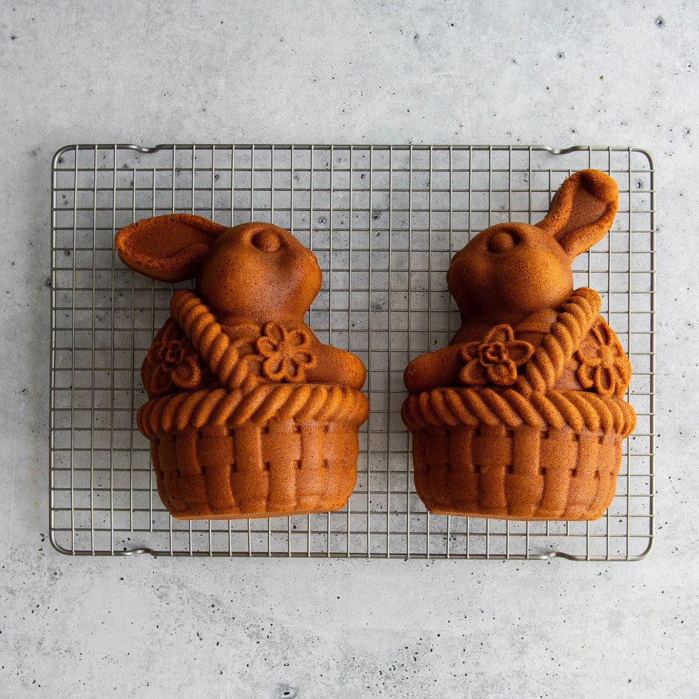 Bunny in a Basket Cake Pan by Kiss the Cook