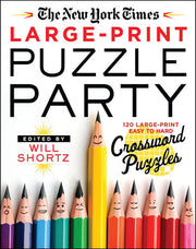 New York Times Large-Print Puzzle Party 120 Large-