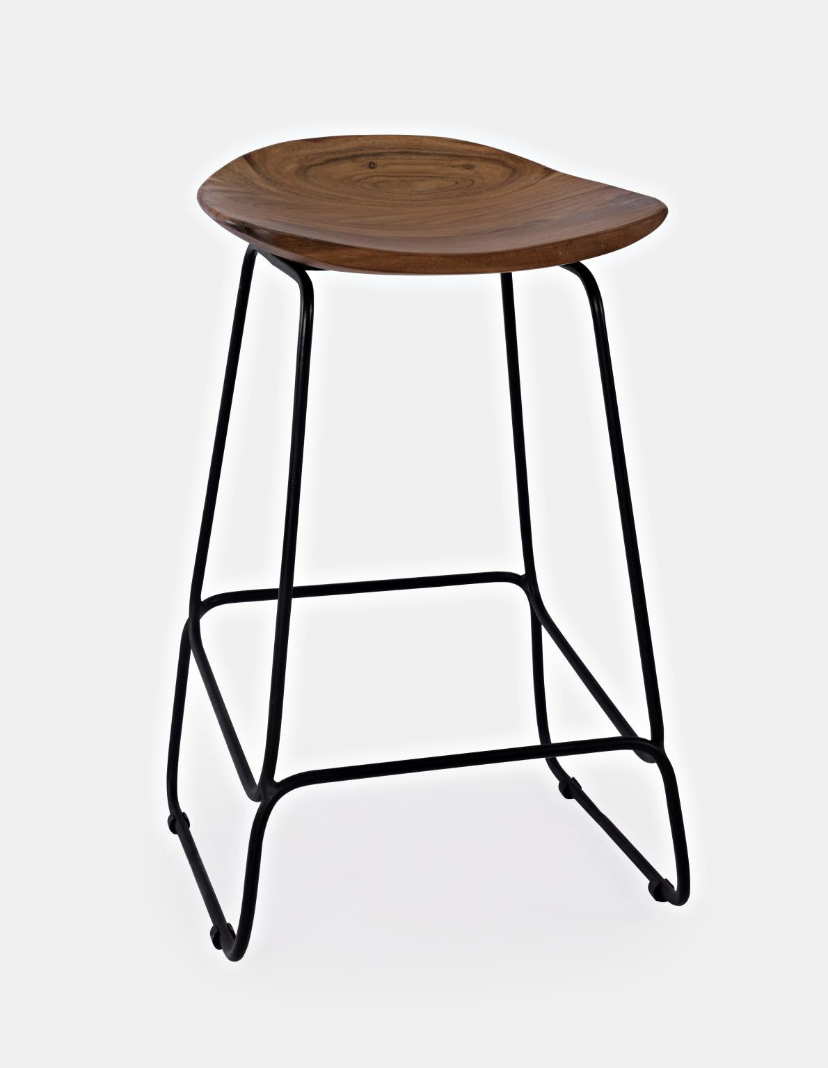 Natures Edge Light Chestnut Dining Counter Stool Backless by Homeportonline