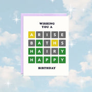 Wordle Birthday | Birthday Card
