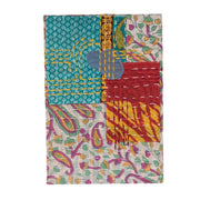 Kantha Fabric Covered Journal 7"x 10"h by Homeportonline