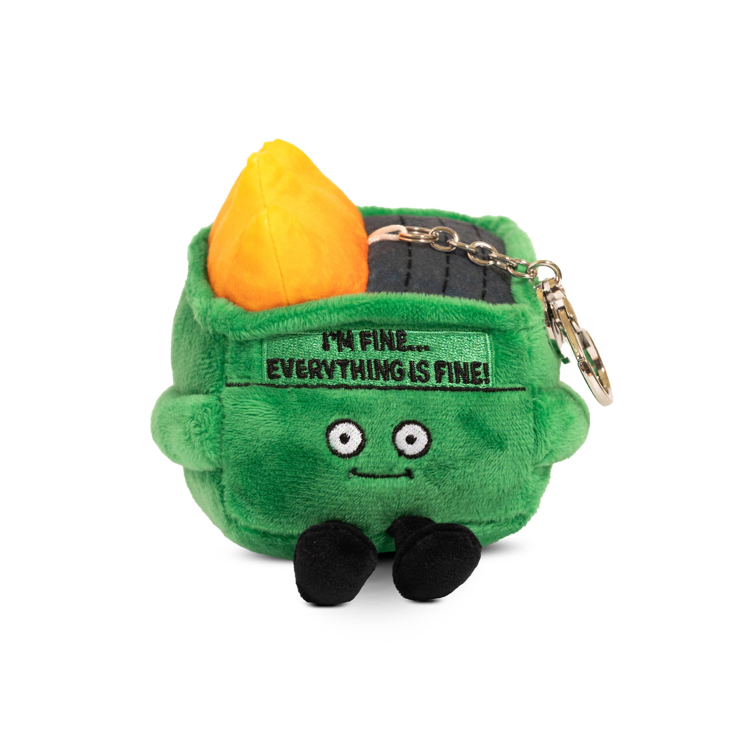 Punchkins - Punchkins Dumpster Fire Plush Bag Charm by SidePony Boutique