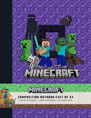 Minecraft Composition Notebook Set Set of 2