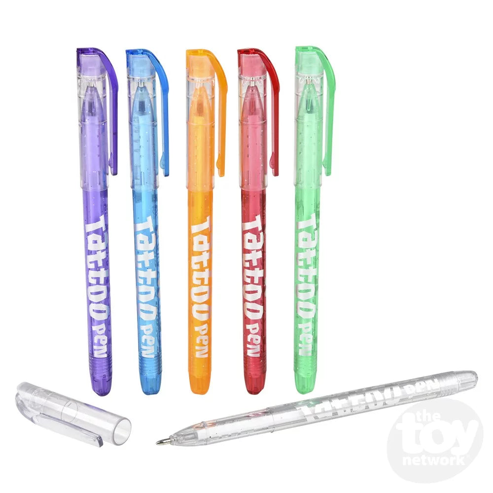 Tattoo Pens 6 Colored Pen Set by Homeportonline