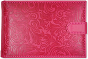 Photo Album Embossed Raspberry by Homeportonline