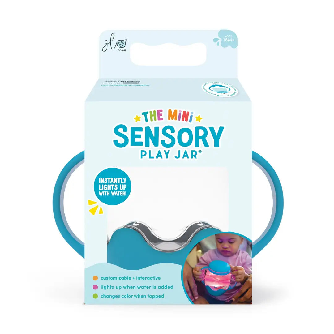 Glo Pals Mini Sensory Jar and Silicone Fun Filler Bundle