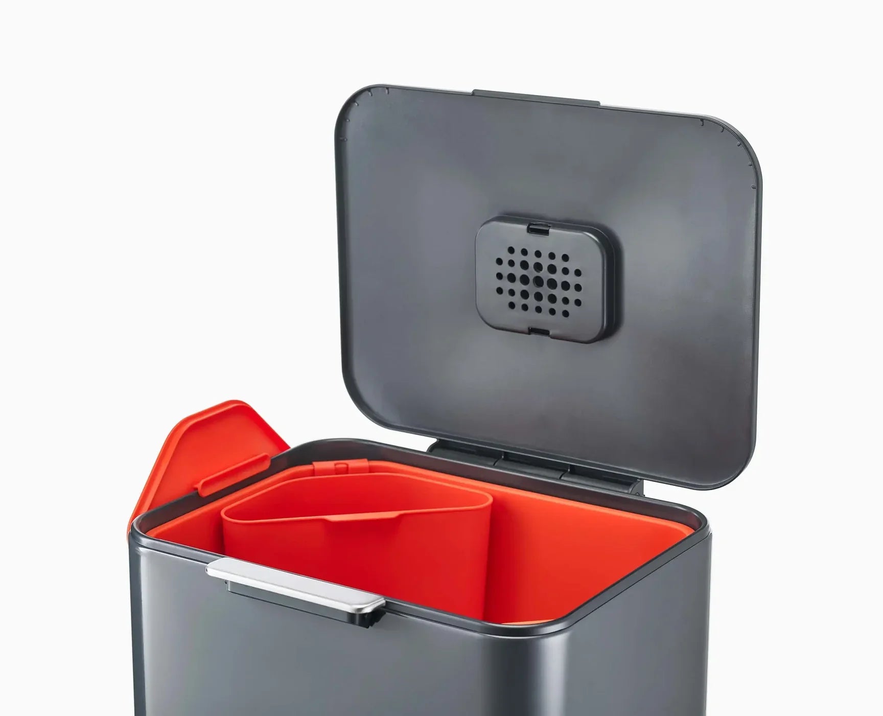 Totem Max Graphite Trash and Recycling 60L by Homeportonline