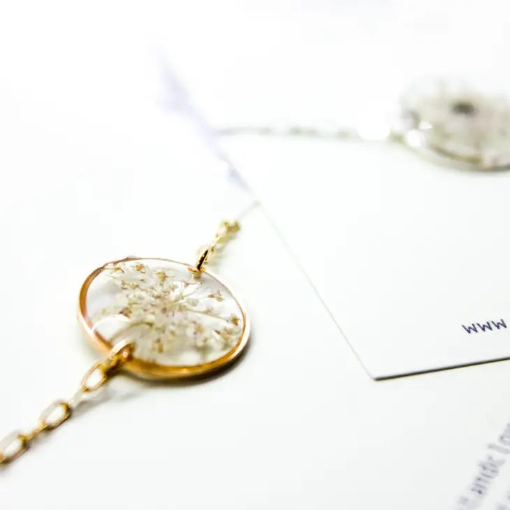 Pressed Flower Bracelets