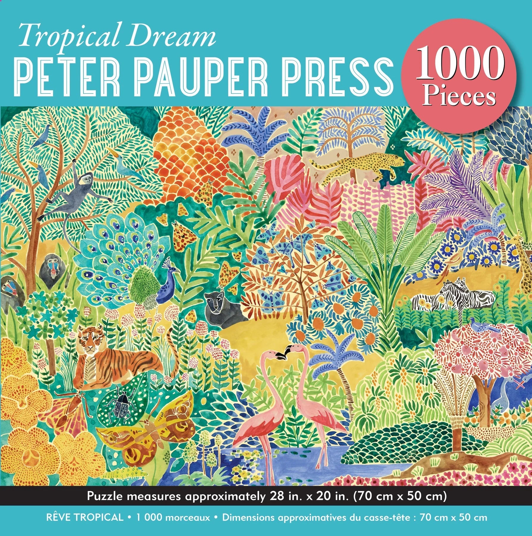 Puzzle 1000 Piece Tropical Dream by Homeportonline