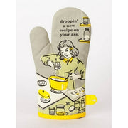 Blue Q Oven Mitt - Droppin A Recipe
