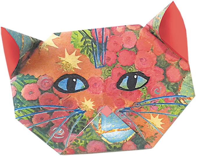 Art Origami 15cm x 15cm Rosina Wachtmeister Cats by Homeportonline