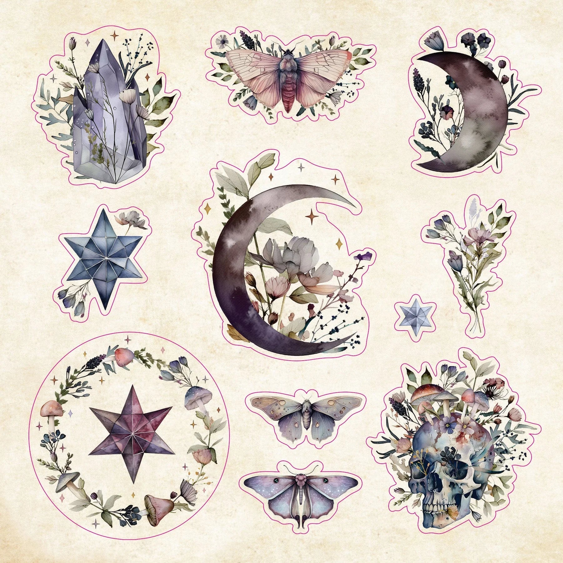 Sticker Book Celestial Wonders by Homeportonline