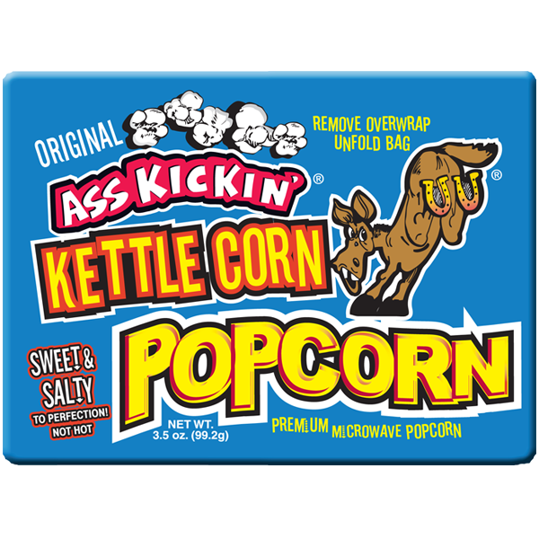 Food Kit Popcorn Ass Kickin Kettlecorn by Homeportonline