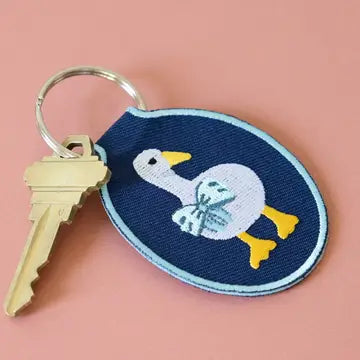 Embroidered Keychain