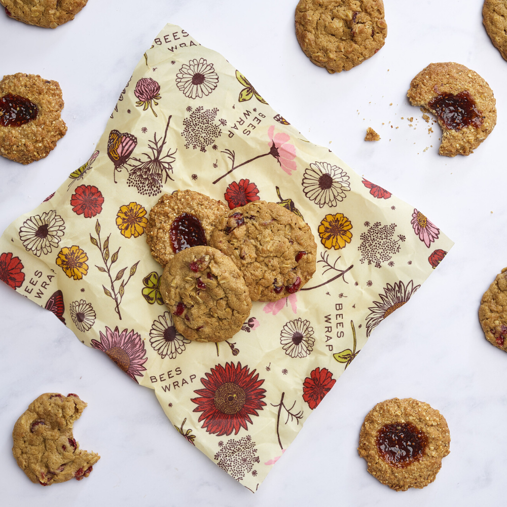 Sustainable Food Wrap - Vegan - Assorted 3 Pack - Meadow Magic - Bee's Wrap