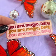 You Are Magic Baby Embroidered Iron On Patch
