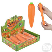 Squish and Stretch Carrot 5.5" (Sold Individually) by Homeportonline