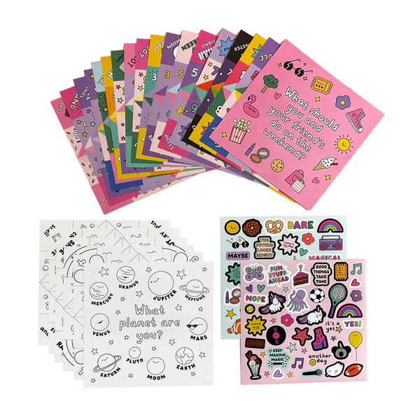 Paper Activity Kit D.I.Y. Fortune Tellers by Homeportonline