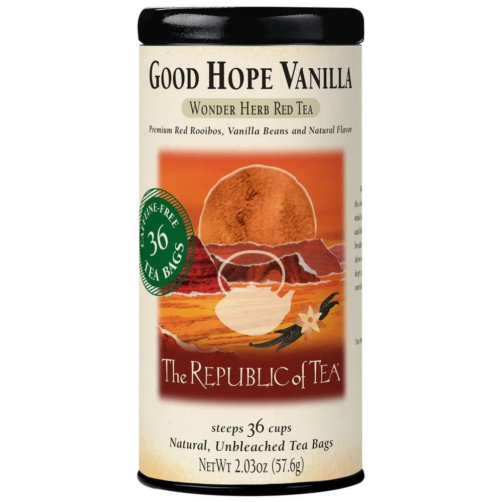 Rooibos Tea Tin - Good Hope Vanilla Red Tea 36bags by Homeportonline