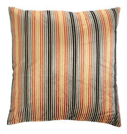 Pillow Velvet with Stripes 24" Square by Homeportonline