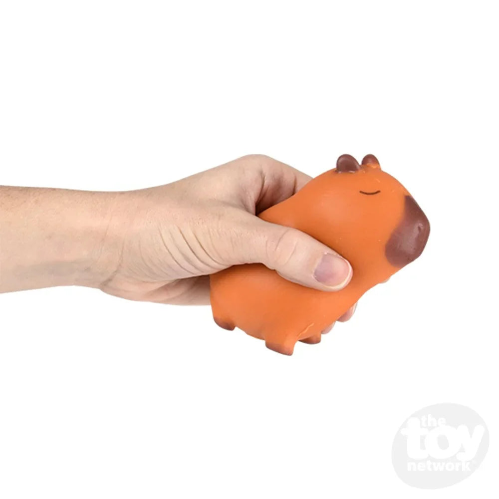 Squish & Stretch Capybara 3.5" (Sold Individually) by Homeportonline