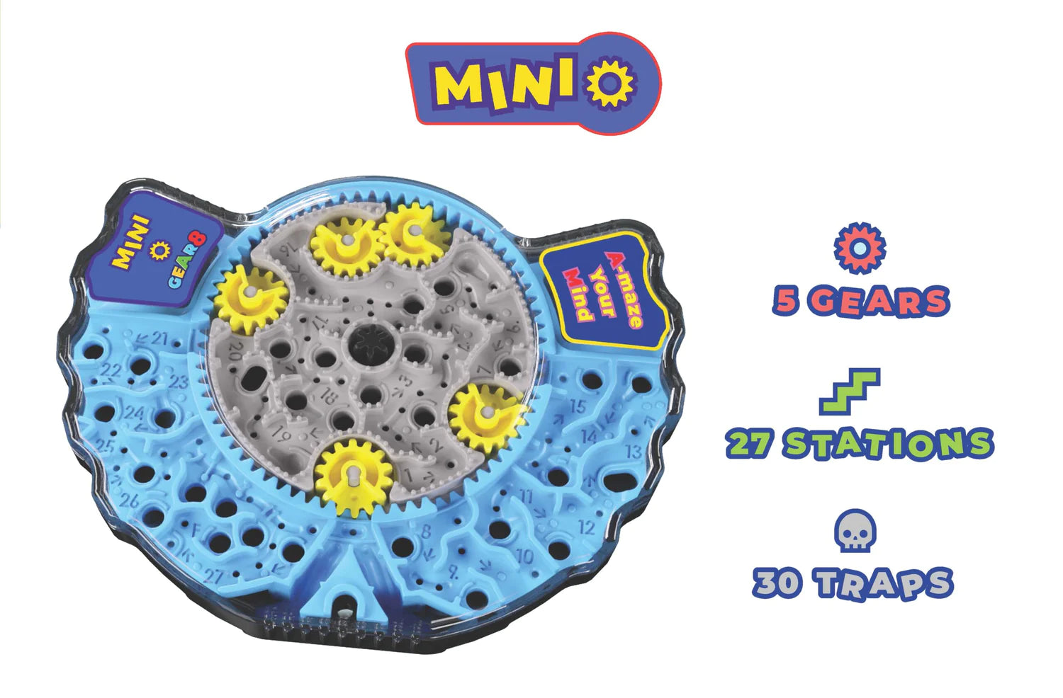 Maze Challenge 3D Gear 8 Mini by Homeportonline