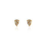Deco Mini Studs | Labradorite by elliparr