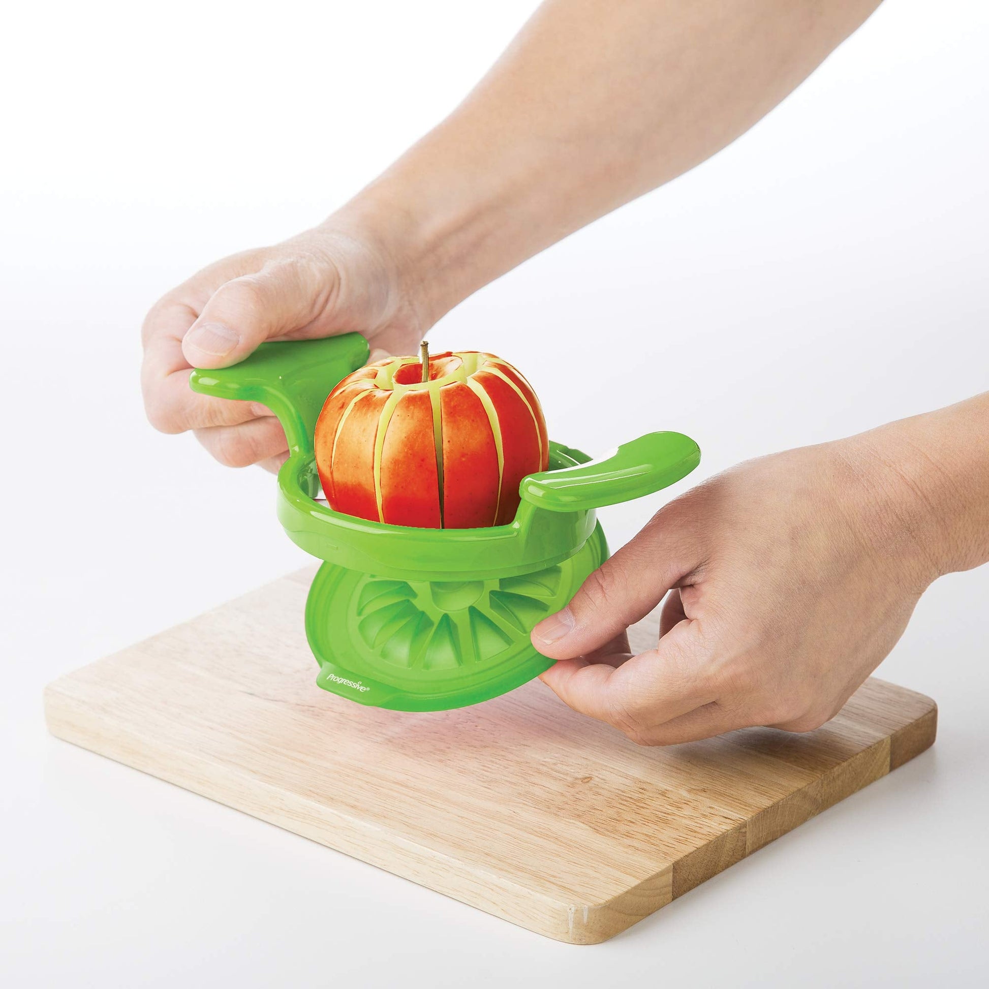 Kitchen Gadget - Fruit Apple Corer Slicer Wedge And Pop by Homeportonline
