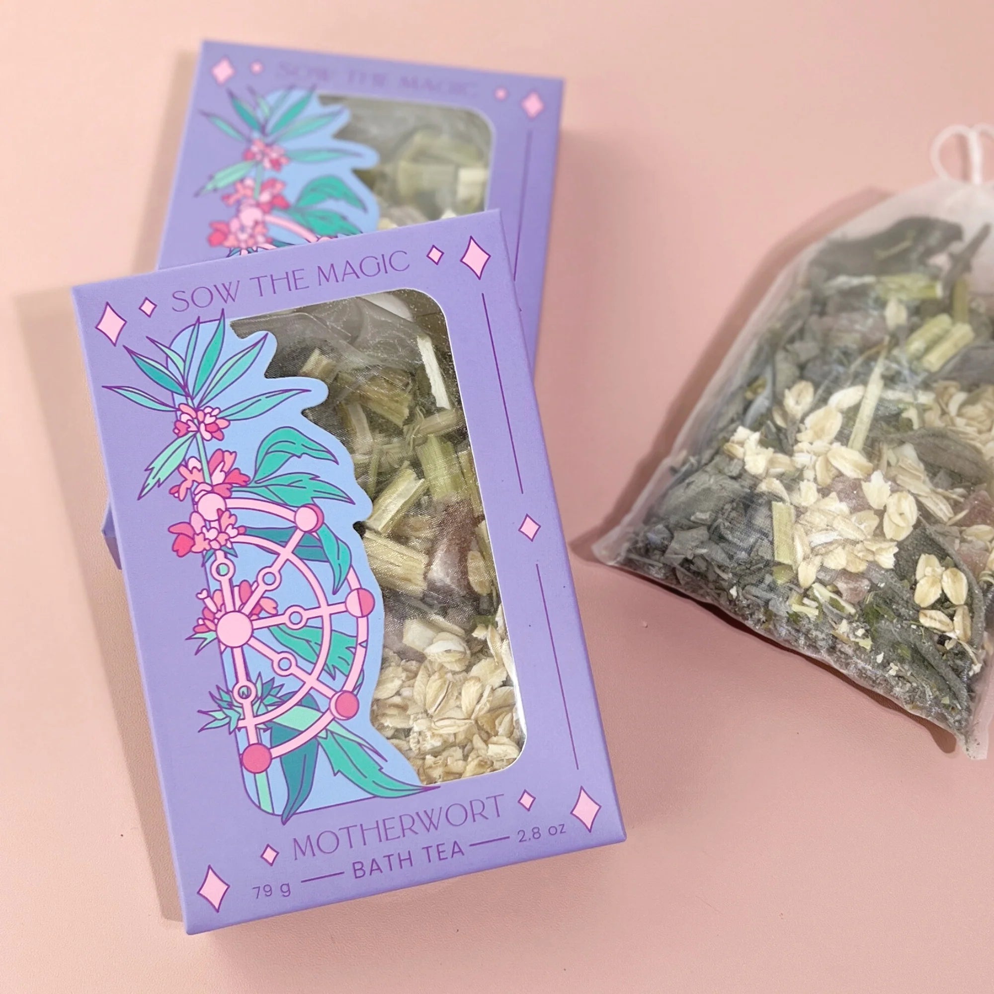 Sale!Tarot Botanical Bath Tea Box