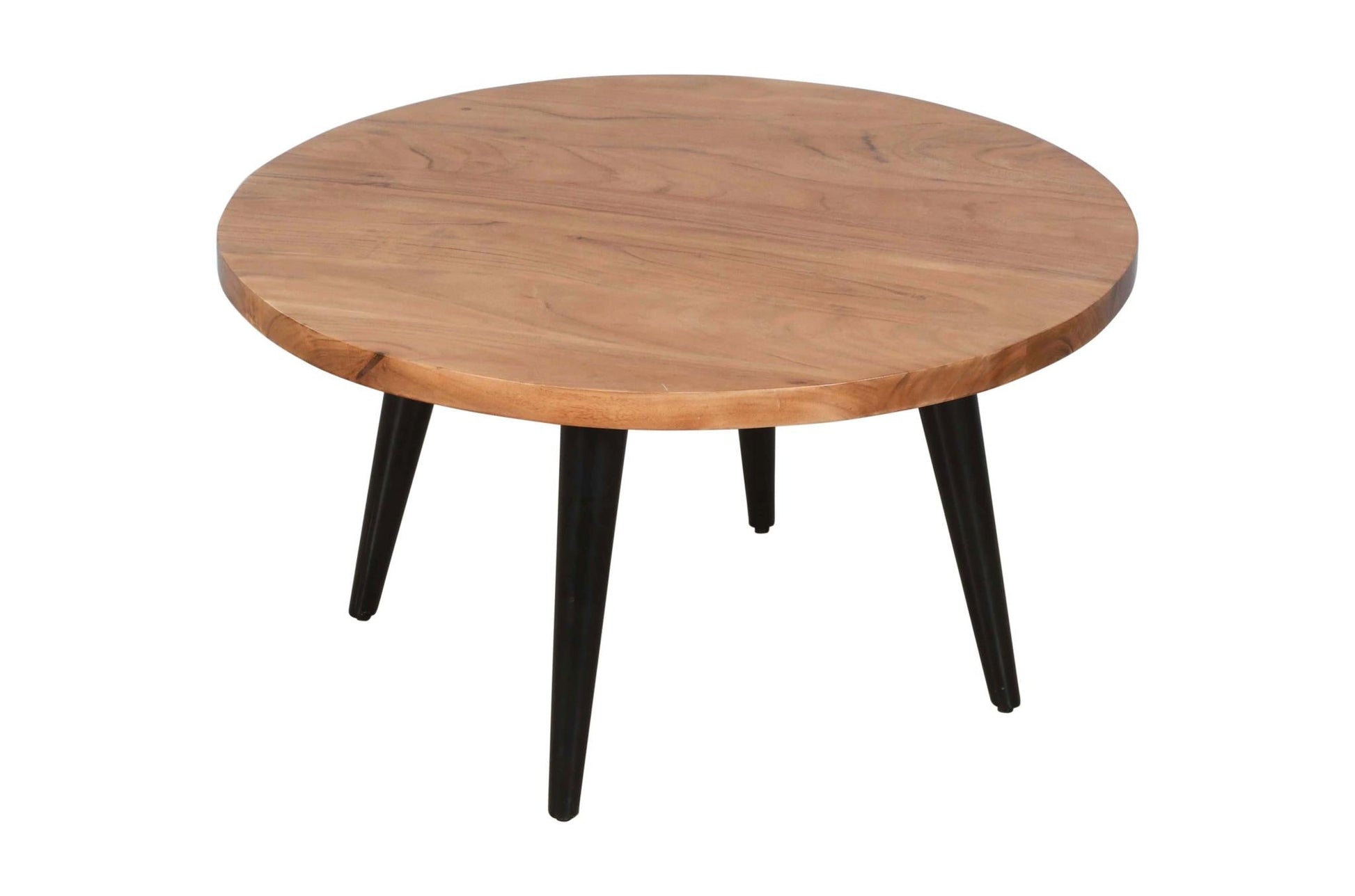Prelude Cocktail Table Round Suede by Homeportonline