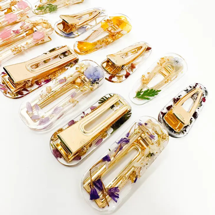 Sale!Floral Hair Clips