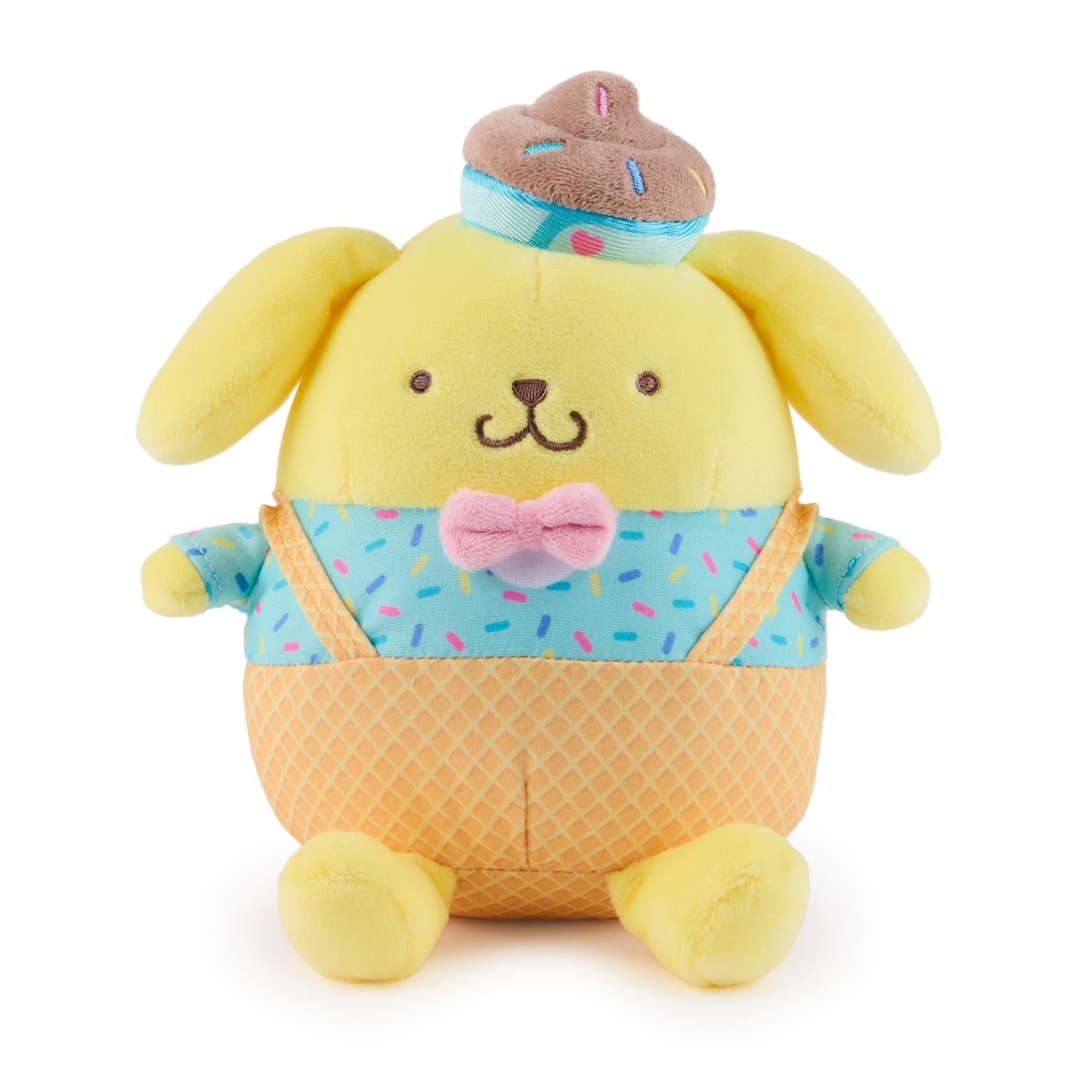 Plush Sanrio Pompompurin Ice Cream 6" by Homeportonline