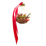 Christmas Ornament with Dried Flowers