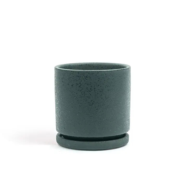 10.5" Gemstone Pot - with Water Saucer
