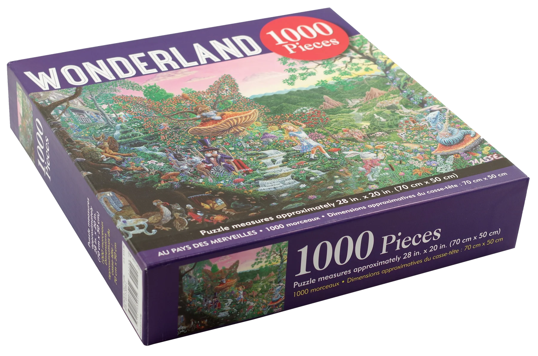 Puzzle 1000 Piece Wonderland by Homeportonline