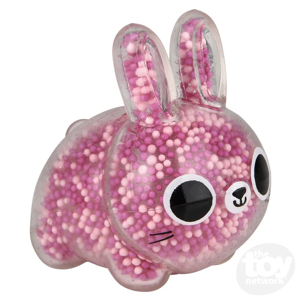 Easter Squeezy Bead Bunny Rabbit 2.5" Sold Individually by Homeportonline