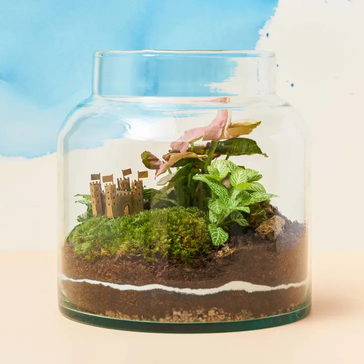 Sale!Mini Model Castle - Decorative Ornament Diy Kit
