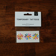 Flower Power Temporary Tattoos