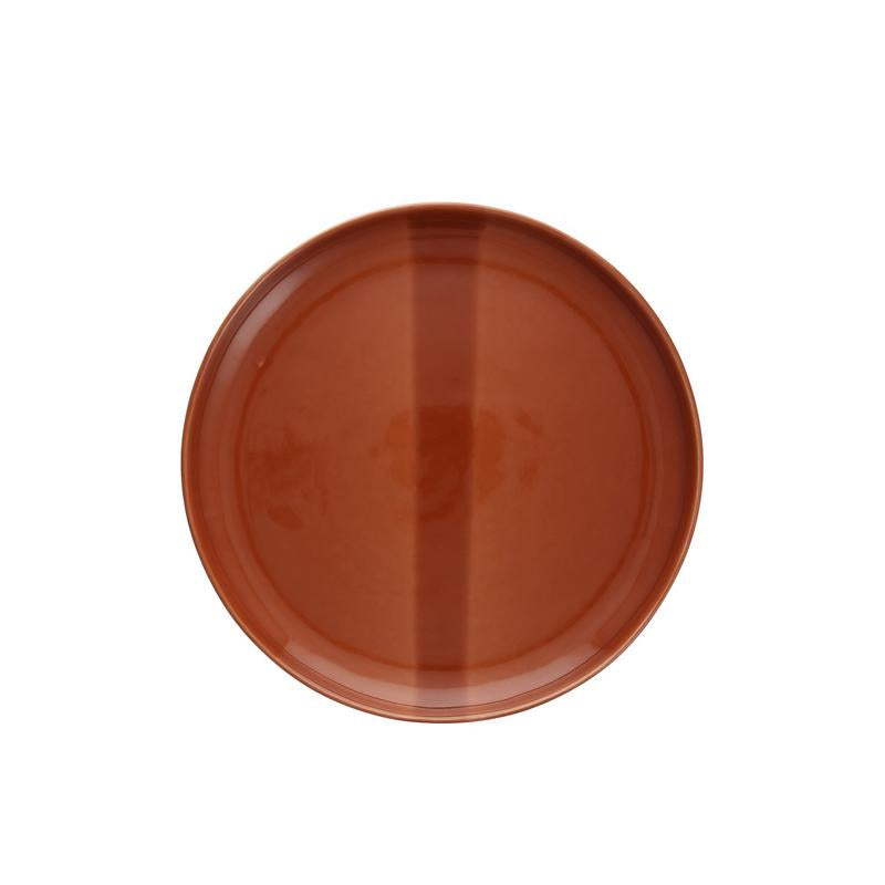 Nosse Svelte Terracotta Dinner Plate 10.75" by Homeportonline