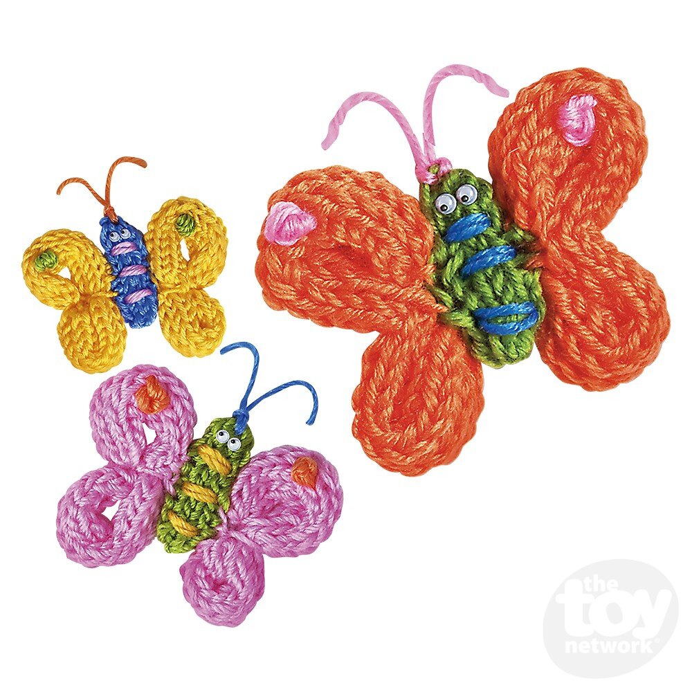4M Little Craft French Knit Butterfly Kit by Homeportonline