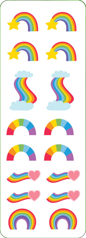 Sticker Set Rainbows by Homeportonline