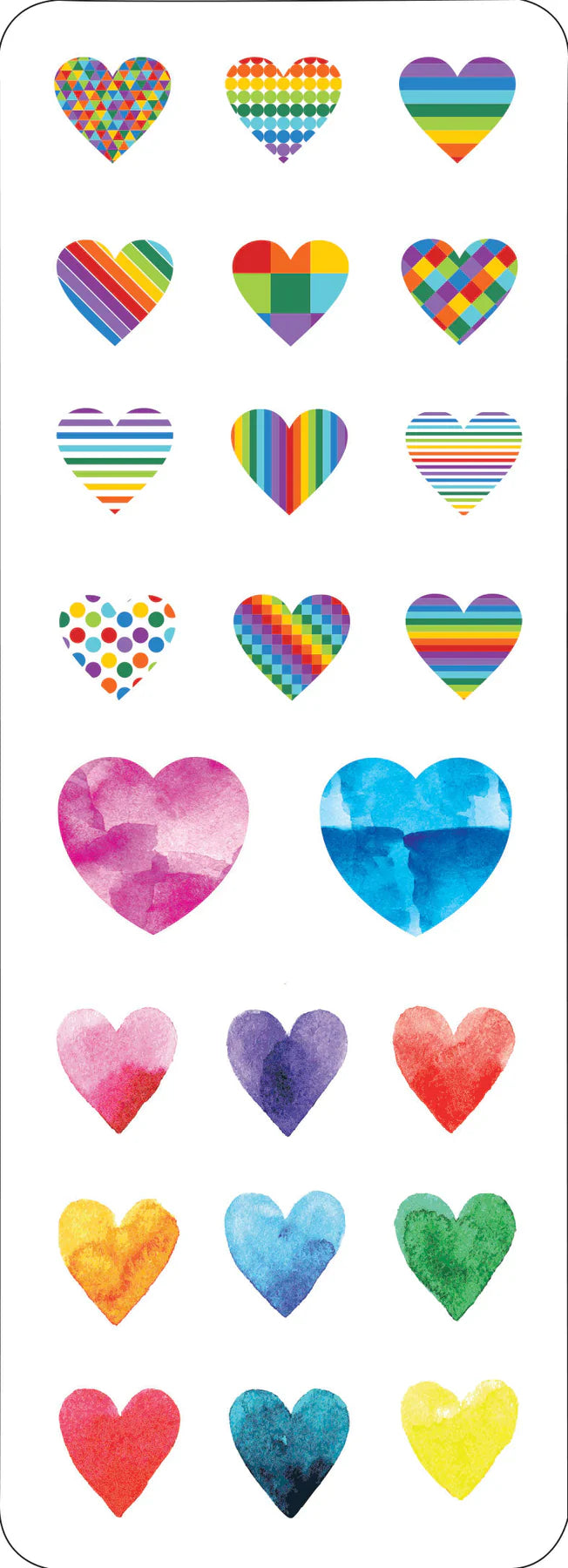 Sticker Set Hearts by Homeportonline