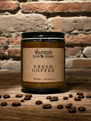 Wisconsin Candle Company - Fresh Coffee: 8 oz Jar by SidePony Boutique